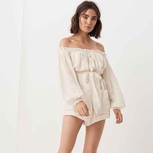 Spell Dresses & Skirts - Spell Milla Romper in Off White